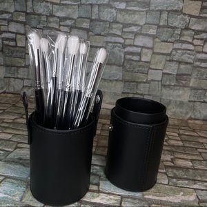 All for eyes 10pc Black Brush Set